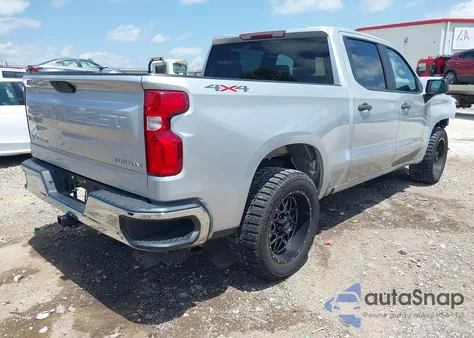 2020 Chevrolet Silverado 1500 4Wd Short Bed Custom из США, поврежденный, VIN 1GCPYBEK5LZ182789